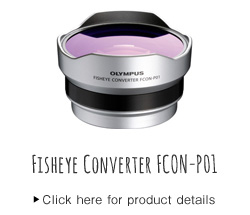 Fish eye converter FCON-P01